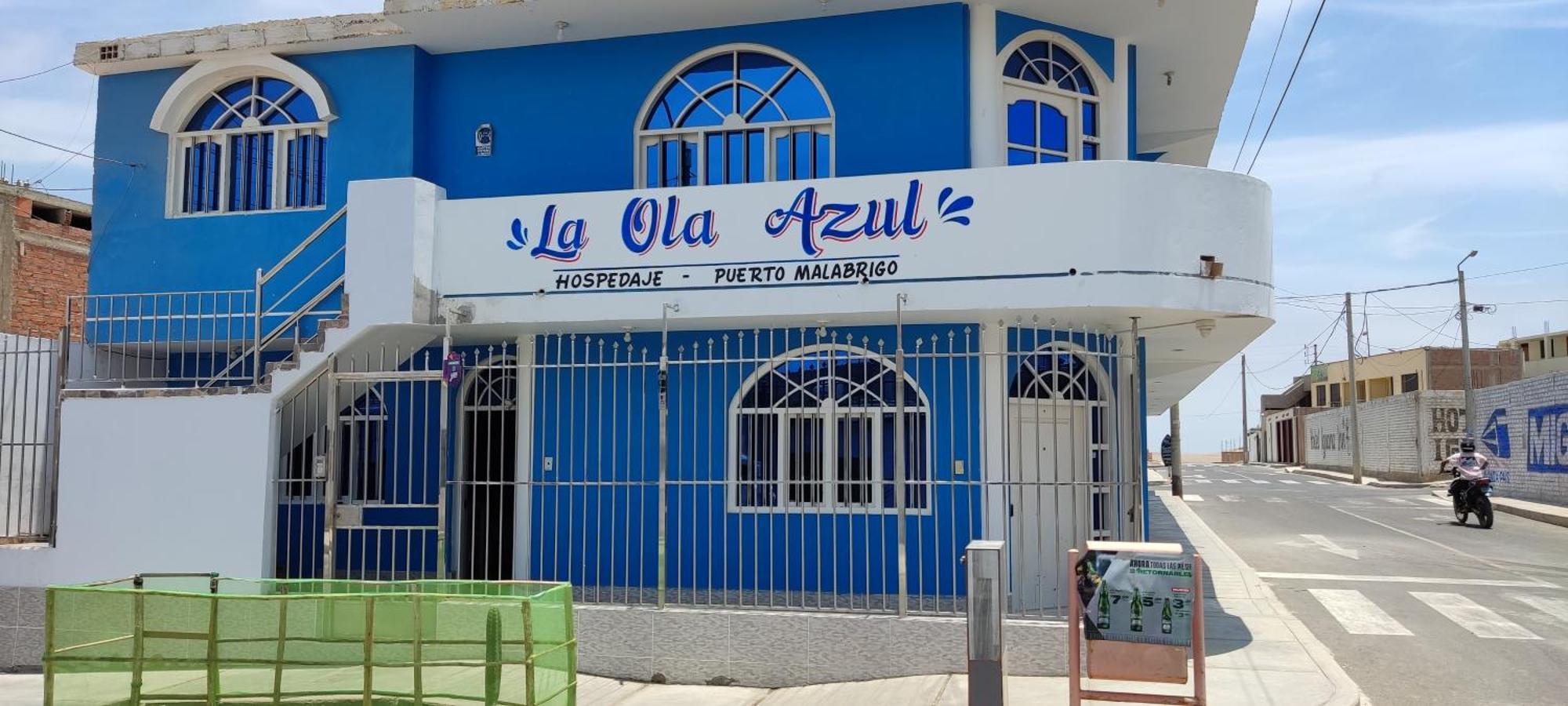 Hospedaje La Ola Azul Puerto Chicama Exterior photo